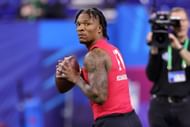 Anthony Richardson at the NFL Combine